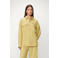 Lois blouse met linnen lichtkaki