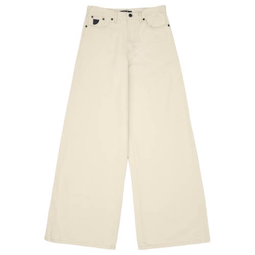 Lois high waist wide leg jeans ecru afbeelding