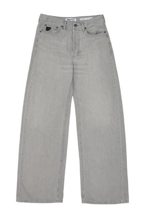 loose fit jeans grey denim