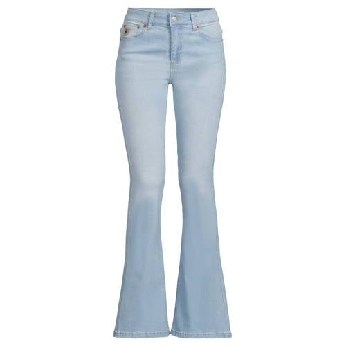 Lois flared jeans light blue denim afbeelding