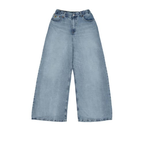 Lois wide leg jeans medium blue denim afbeelding