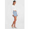 Lois regular waist short light blue denim