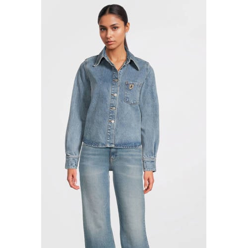 Lois denim blouse afbeelding