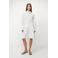 Lois denim regular waist bermuda short wit