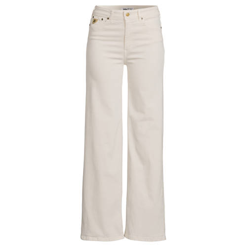 Lois wide leg jeans ecru afbeelding