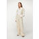 Lois Rosa-R high waist wide leg jeans beige