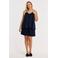 YOEK Morning Muse spaghettitop blauw