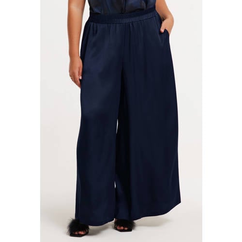 YOEK regular waist pantalon blauw afbeelding