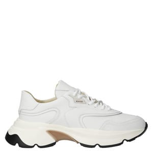 leren sneakers chunky ecru