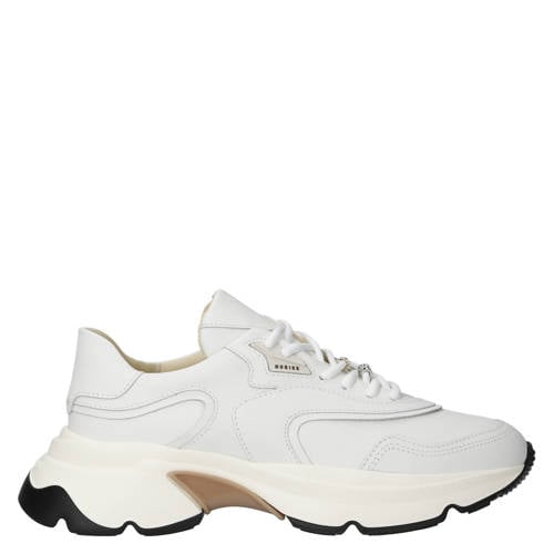 Nubikk leren sneakers chunky ecru afbeelding