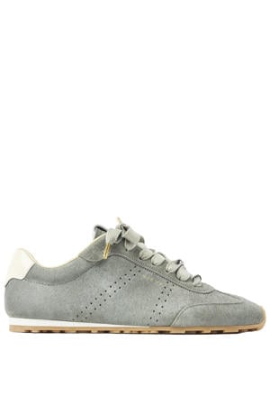 Billy Lou suède sneakers grijsblauw