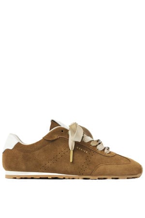 Billy Lou suède sneakers cognac