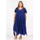 Curviss maxi jurk blauw