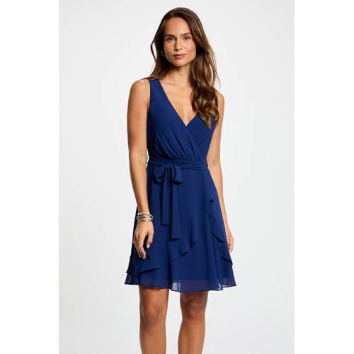 Morgan jurk donkerblauw afbeelding
