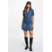 Morgan denim blousejurk medium blue