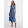 Morgan denim blousejurk  medium blue