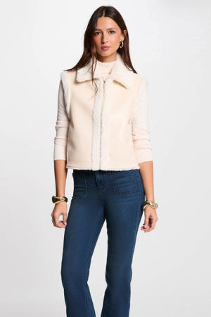 gilet ecru