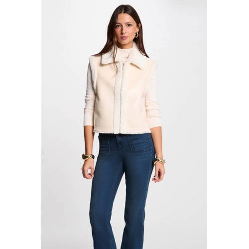 Morgan gilet ecru afbeelding