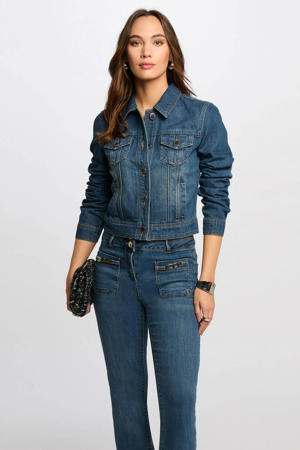 spijkerjas medium blue denim