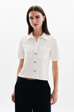 blouse ecru
