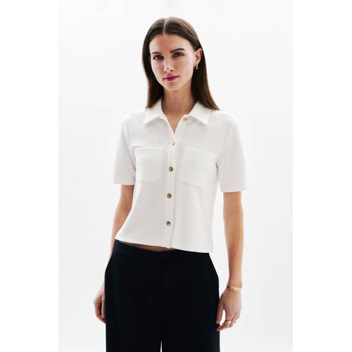 Caroll blouse ecru afbeelding