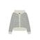 Caroll gestreepte vest wit