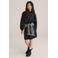 WE Fashion sweatjurk zwart
