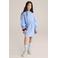 WE Fashion sweatjurk lichtblauw