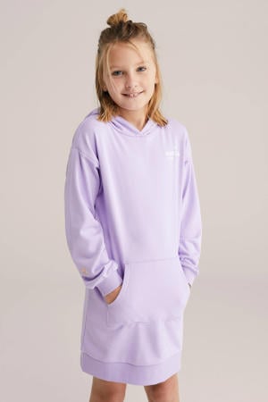 sweatjurk met backprint paars