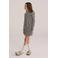 WE Fashion midi jurk zwart
