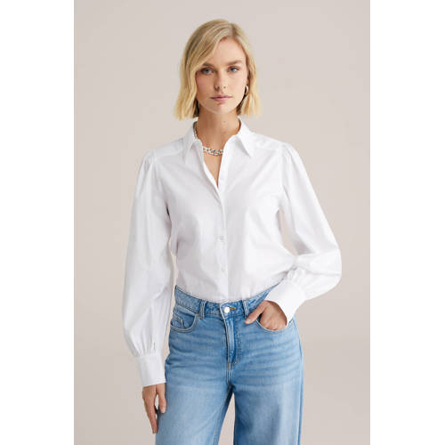 WE Fashion blouse wit afbeelding