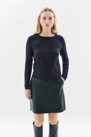 pullover marineblauw