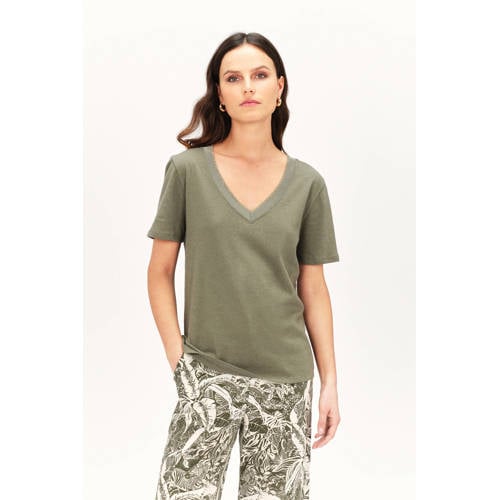 Caroll top kaki afbeelding