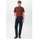 Mango Man slim T-shirt rood