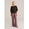 WE Fashion gebreid vest donkerbruin