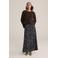 WE Fashion gebreide trui donkerbruin