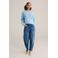 WE Fashion gebreide trui blauw