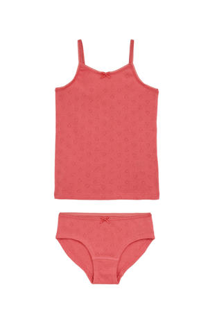 hemd + slip roze