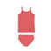 WE Fashion hemd + slip roze