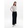 Caroll gestreepte top ecru/blauw