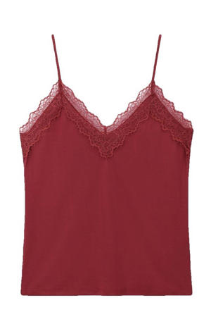 singlet donkerrood