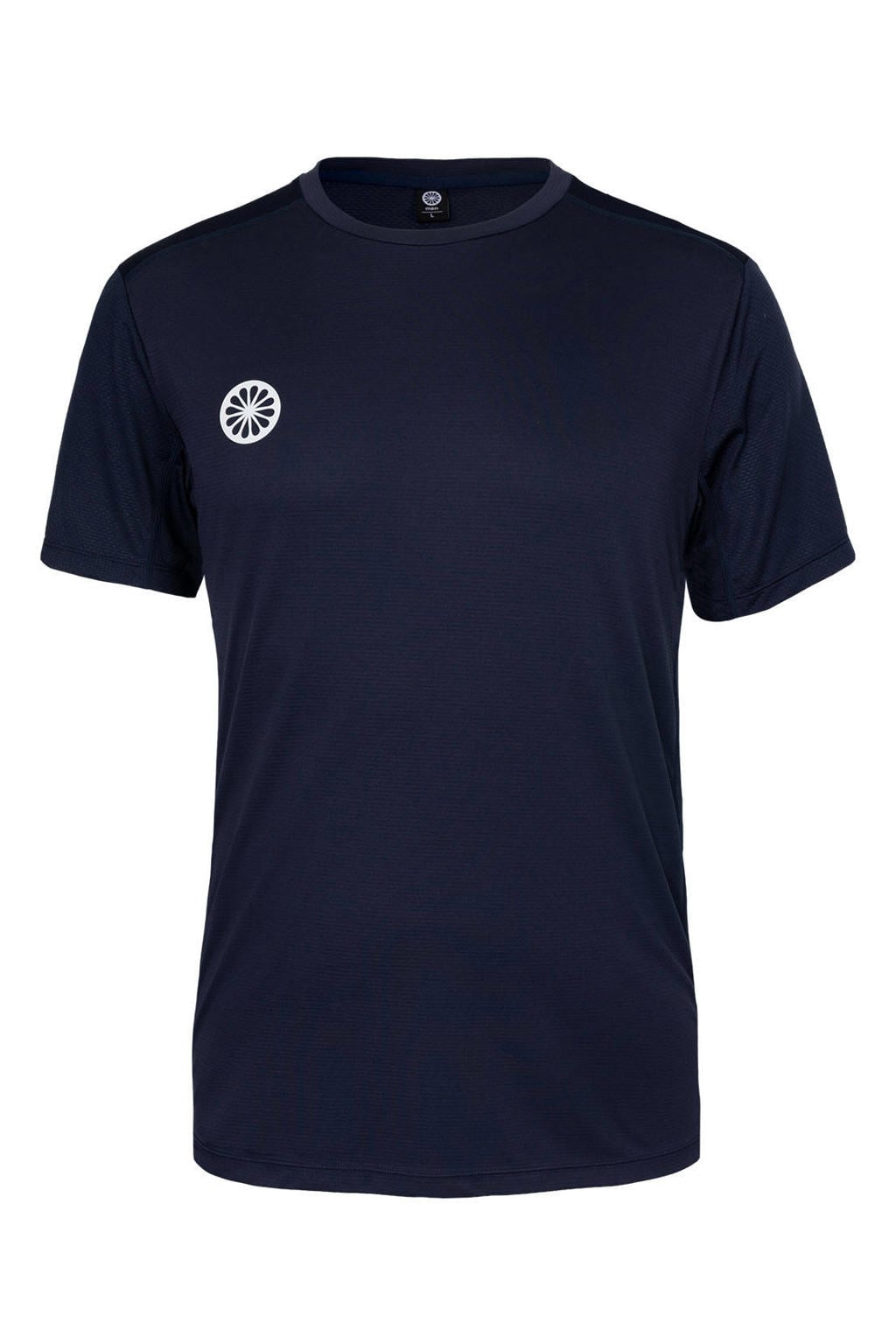 Donkerblauwe heren The Indian Maharadja sportshirt Agility van polyester
