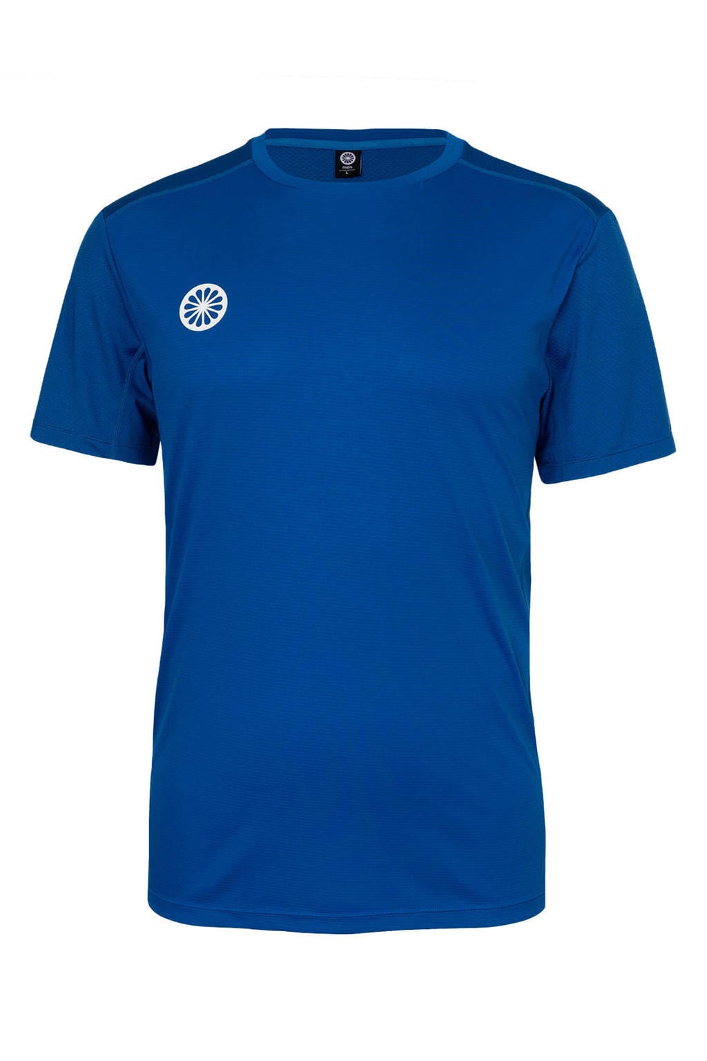 Blauwe heren The Indian Maharadja sportshirt Agility kobalt van polyester