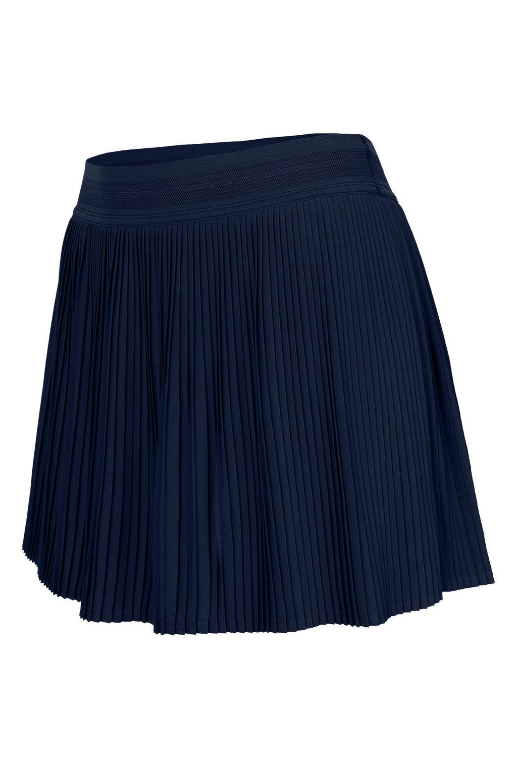 Blauwe dames The Indian Maharadja sportrokje van polyester met effen