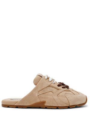 Asiel-Mule suède clogs beige