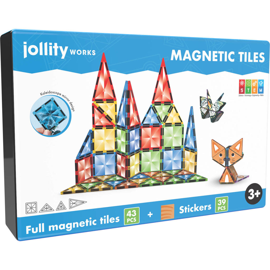 MAGNETICS Magnetische Bouwblokken STEM 43 pcs