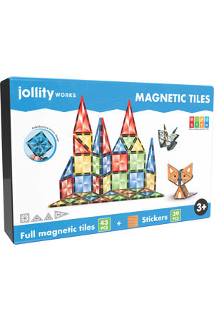  Magnetische Bouwblokken STEM 43 pcs