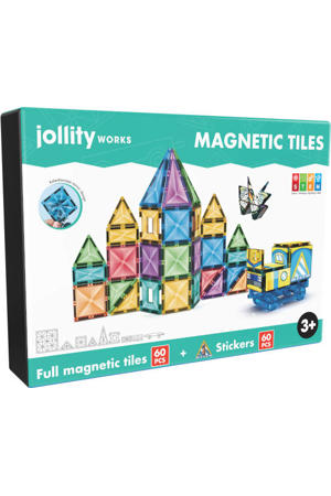  Magnetische Bouwblokken STEM 60 pcs