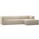 WOOOD hoekbank Bean hoek rechts - beige