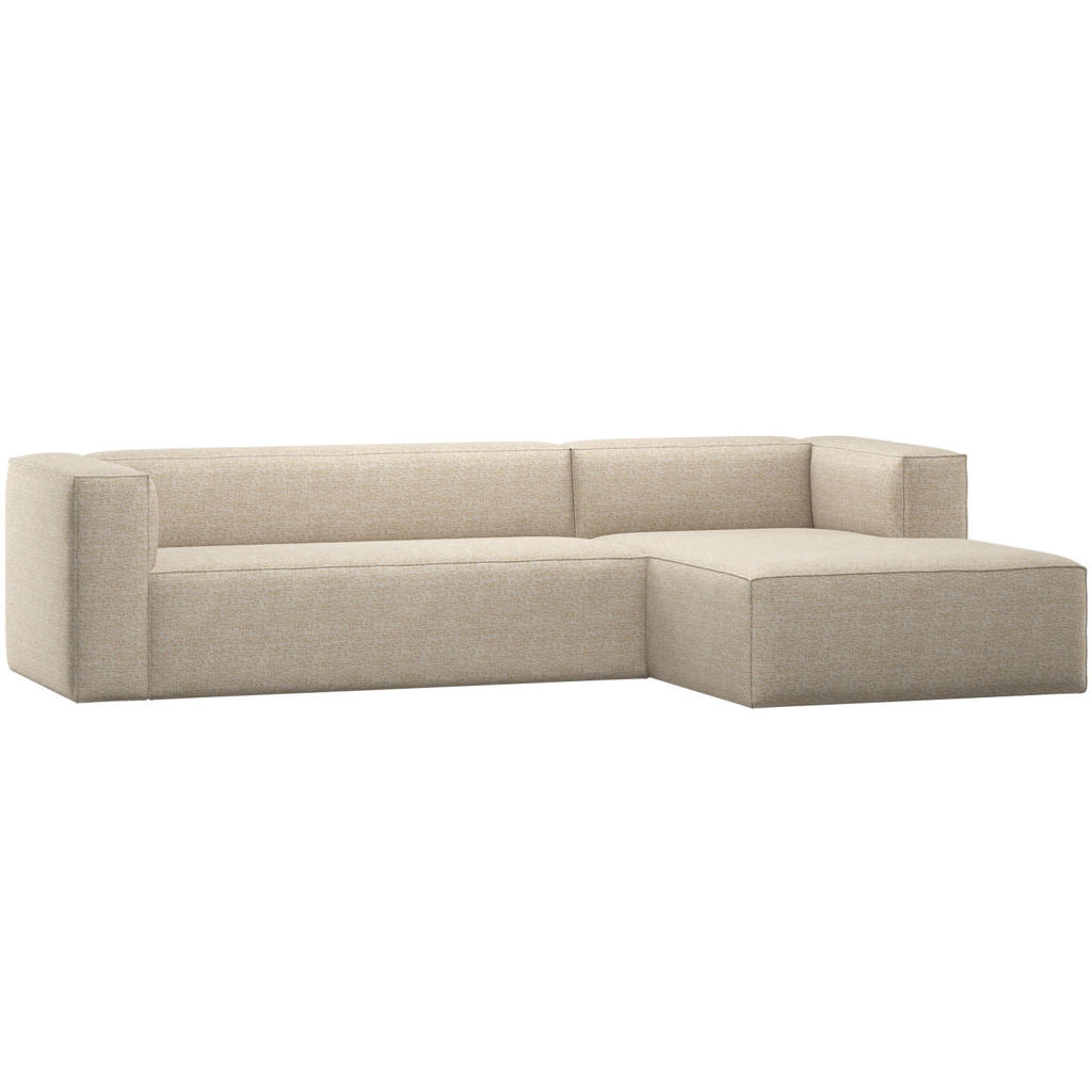 WOOOD hoekbank Bean hoek rechts - beige
